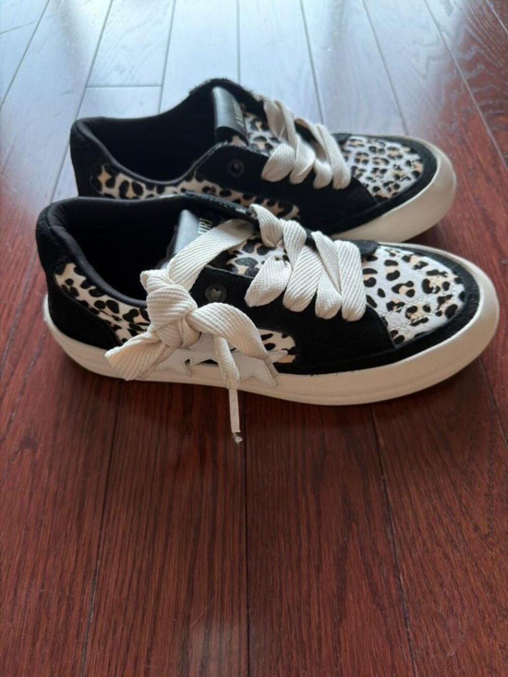Amiri black & brown leopard sunset skate low sneakersUS 10 EU43 Made in Californ